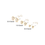 Baby Cameron Studs in Gold