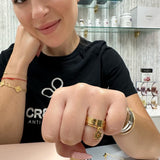 Star of David Ring in Gold