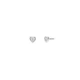 XS Baby Bobbi Studs in Rhodium