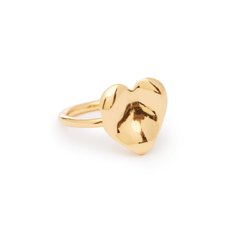 Lev Ring in Gold