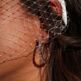 Brighton Hoop in Rhodium Pre-Order