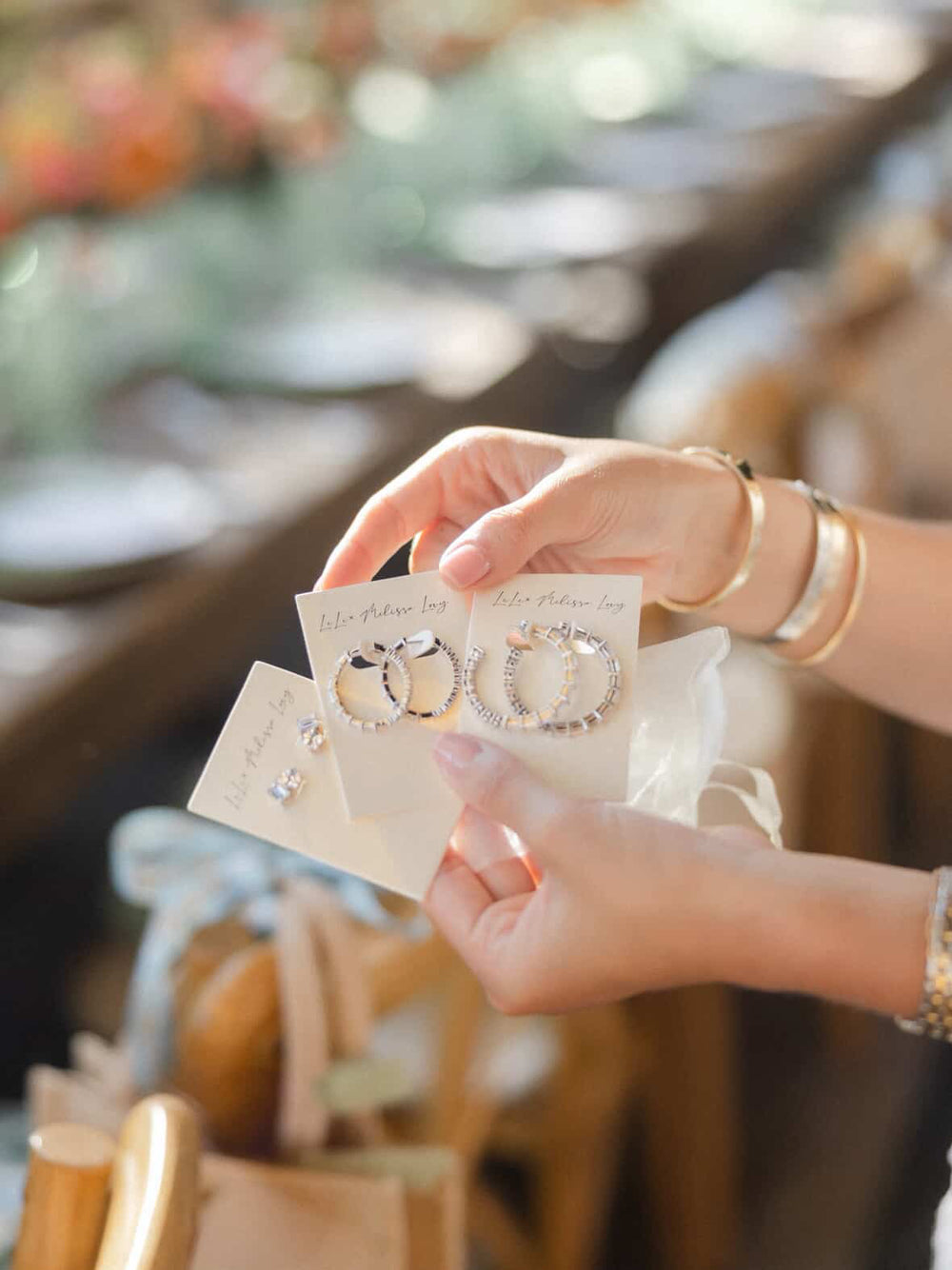 Brighton Hoop in Rhodium Pre-Order