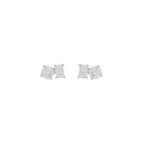 Coco Studs in Rhodium Pre-Order