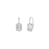 Poppy Earrings in Rhodium