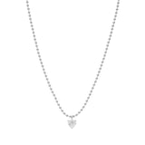 Lev Necklace in Rhodium