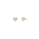 Baby Bobbi Studs in Gold