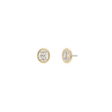 Soleil Studs in Gold