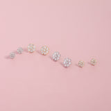 Baby Maggie Studs in Gold