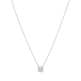 Miller Necklace in Rhodium