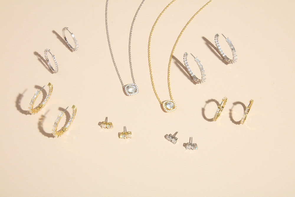 Brighton Hoop in Rhodium Pre-Order