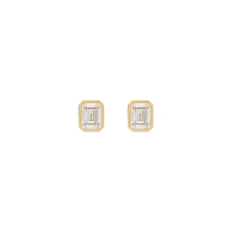 Baby Miller Studs in Gold