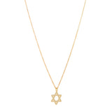 Star of David Necklace in Gold