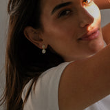 Alix Earrings in Gold