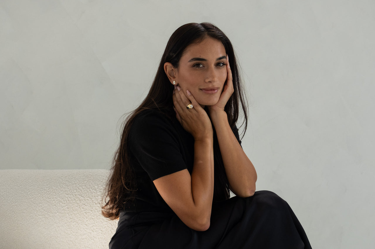 Baby Miller Studs in Gold