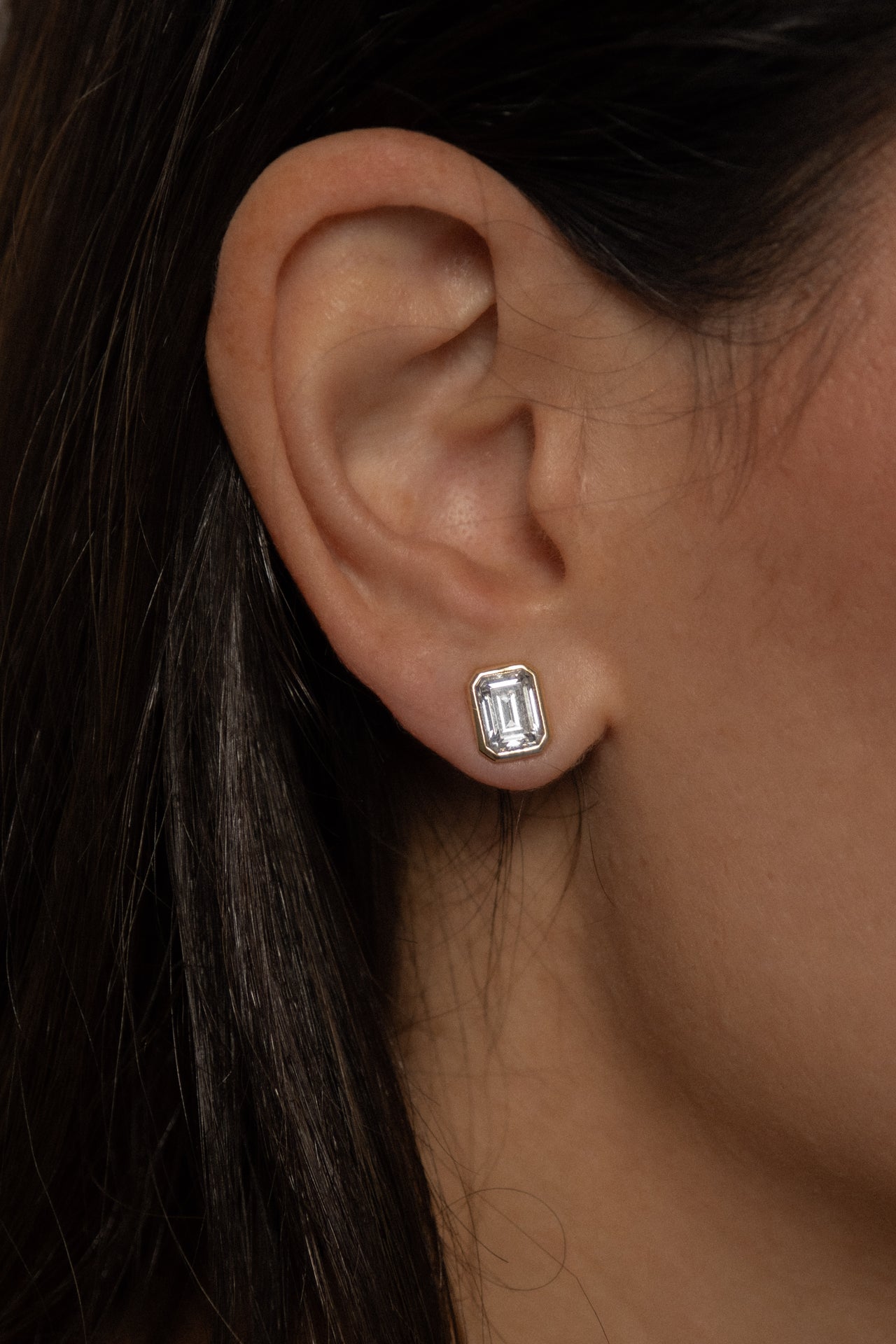 Baby Miller Studs in Gold