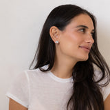 Ava Studs in Rhodium