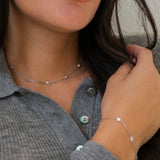 Isla Bracelet in Rhodium