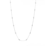 Isla Necklace in Rhodium