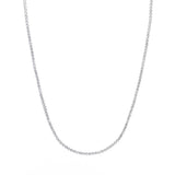 Golda Necklace in Rhodium