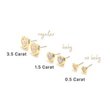Bobbi Studs in Gold