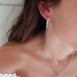 Sophie Hoops in Rhodium Pre-Order