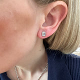 XS Baby Miller Studs in Rhodium