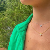 Baby Lane Necklace in Rhodium - FALL SAMPLE SALE!