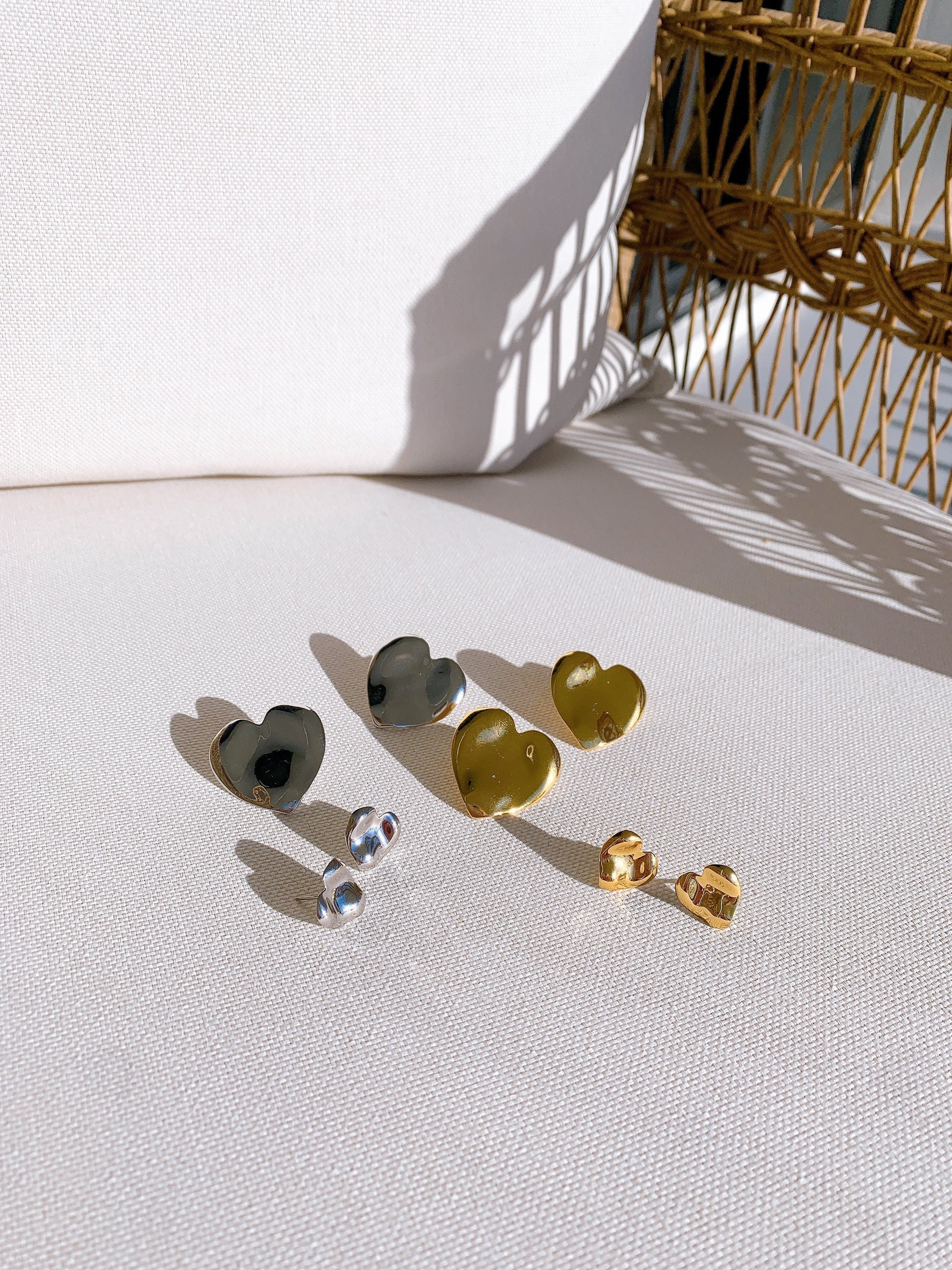 Baby Lillie Studs in Gold - SPRING CLEANING