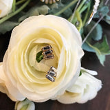 Sailor Studs in Rhodium