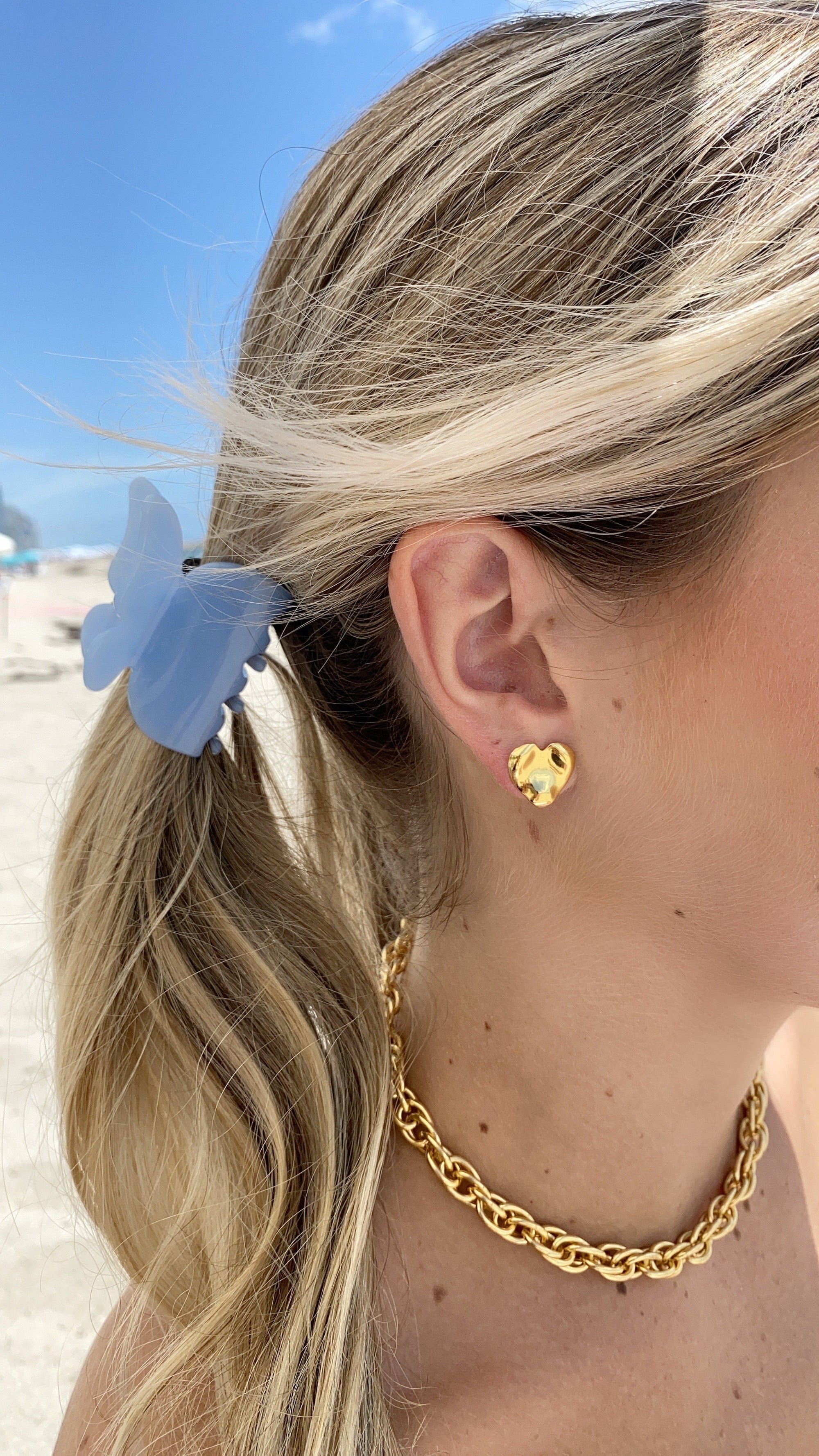 Baby Lillie Studs in Gold - SPRING CLEANING