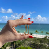 Liv Hoops in Gold