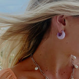 Addison Hoops in Lavender - BFCM SAMPLE SALE!