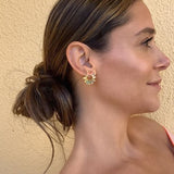 Earrings - Stella Studs in Gold Rainbow - Melissa Lovy