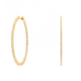 Liv Hoops in Gold