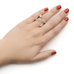 Rings - Mackenzie Ring in Rhodium - Melissa Lovy