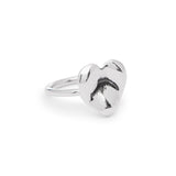 Lev Ring in Rhodium - Sample Sale Summer '26