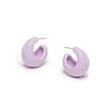Addison Hoops in Lavender - BFCM SAMPLE SALE!