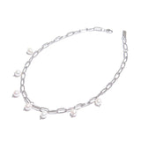 Daphne Necklace in Rhodium - FALL SAMPLE SALE!
