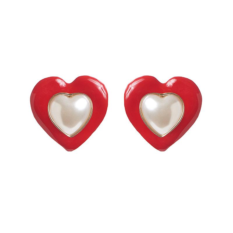 Gloria Studs in Cherry - SPRING CLEANING