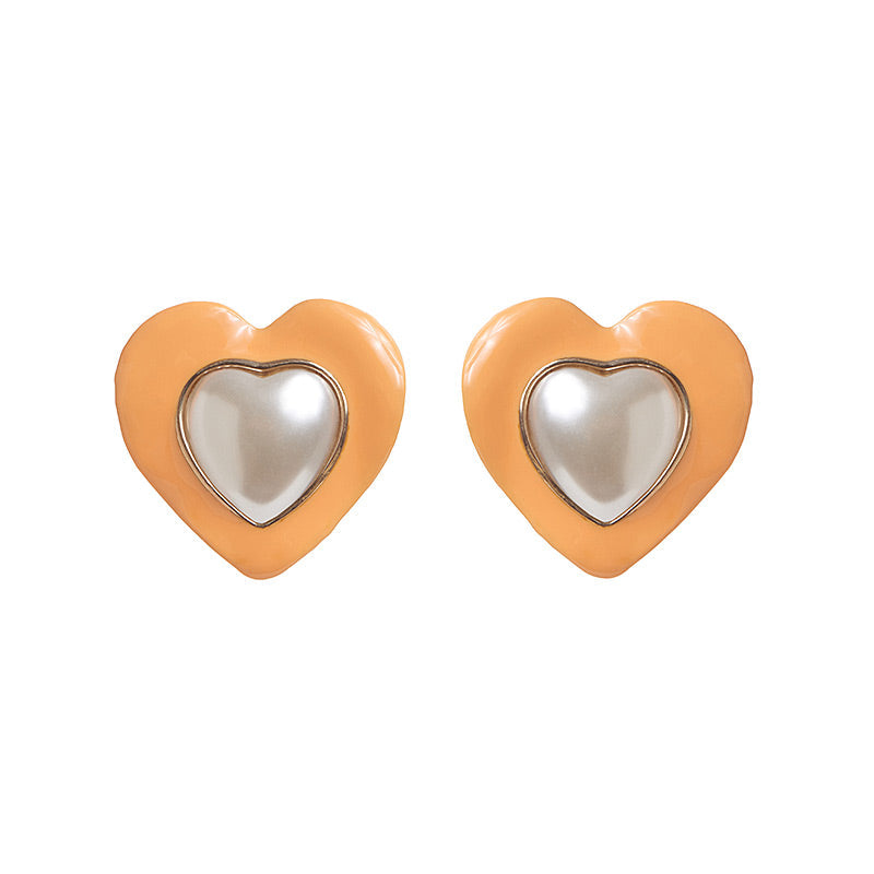 Gloria Studs in Creamsicle - SPRING CLEANING