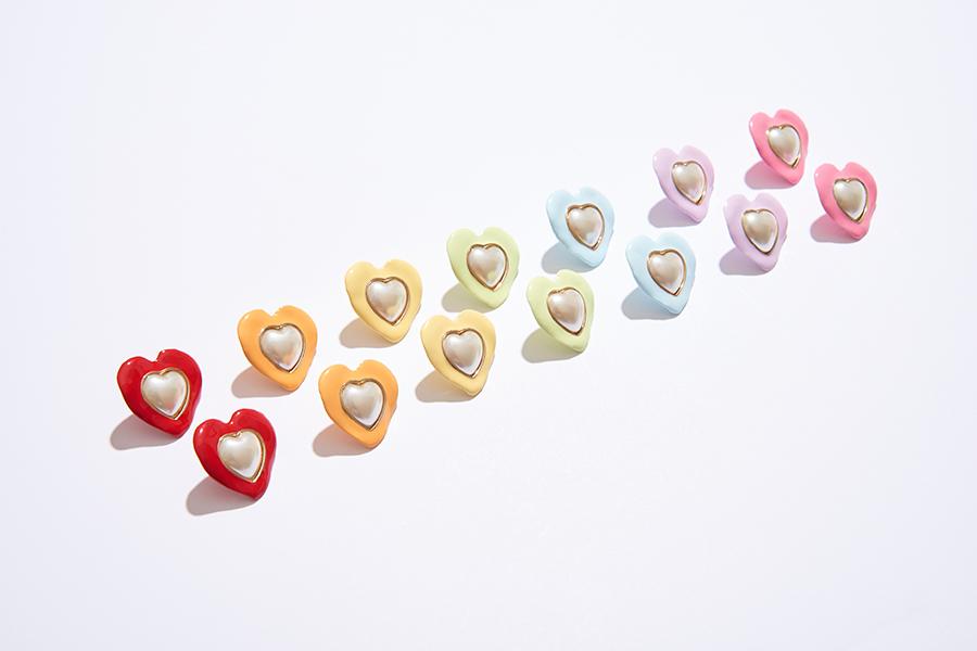 Gloria Studs in Cherry -SUMMER SALE!