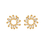Earrings - Stella Studs in Gold - Melissa Lovy