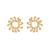 Earrings - Stella Studs in Gold - Melissa Lovy