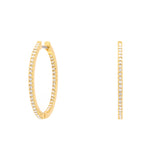 Baby Liv Hoops in Gold