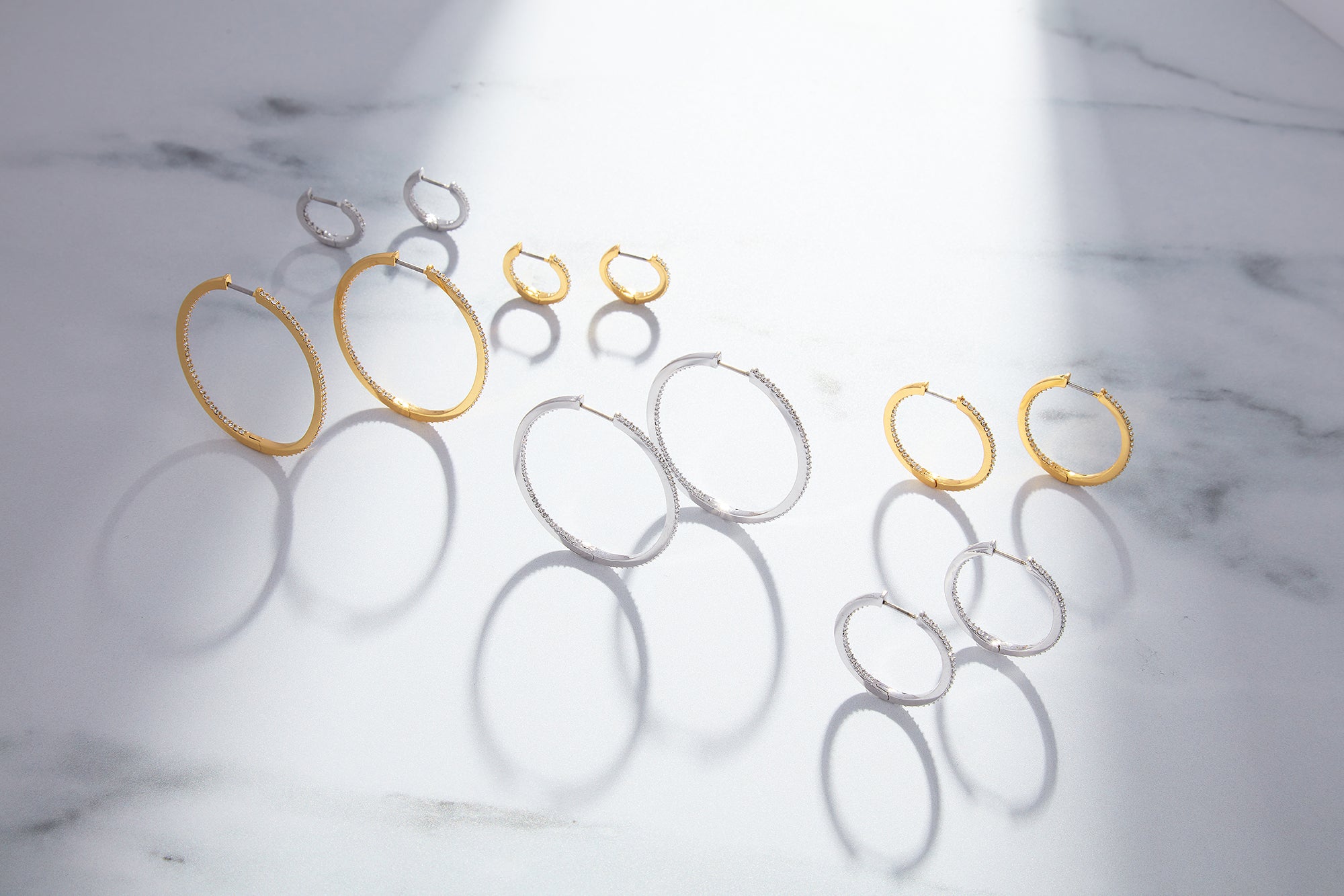 XS Baby Liv Hoops in Gold