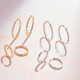 Sienna Hoops in Gold