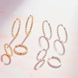 Baby Sienna Hoops in Gold