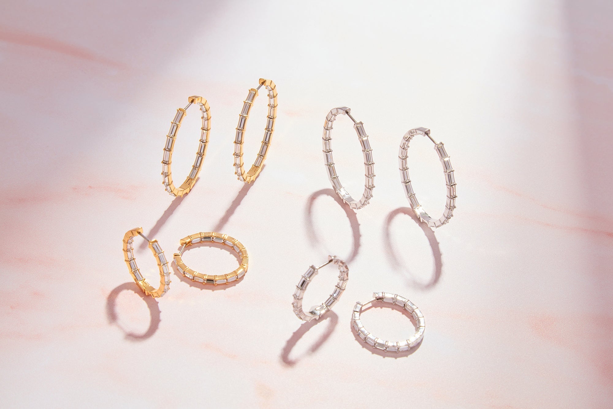 Baby Sienna Hoops in Gold