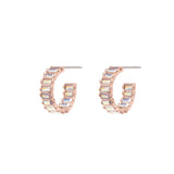 Earrings - XS Baby Serena Hoops in Rose Gold Unicorn - Melissa Lovy