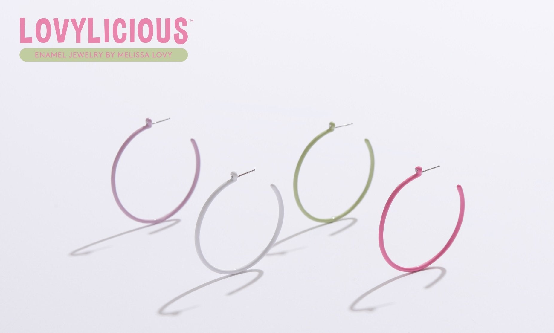 Tinsley Hoops in Pistachio - SPRING CLEANING